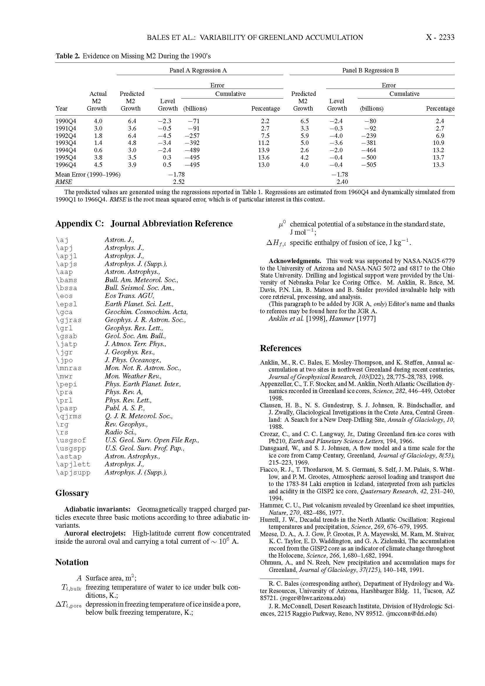 Sample pages for American Geophysical Union Journals.
	Click here for full pdf.